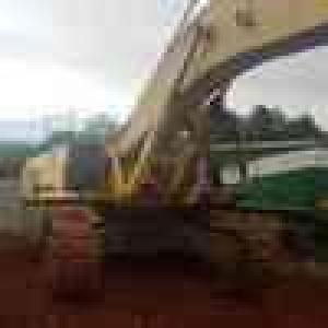 Stripping a Sumitomo SH450 Excavator for spares