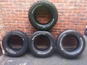 265/65R18 BF GOODRICH A/T TYRES FOR SALE