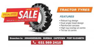 Durban Tyre Dealer & Importer:  Tractor & Forklfit Tyres