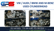 VW / AUDI / BMW AND M/BENZ USED CYLINDERHEAD FOR SALE Pretoria West