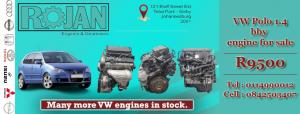 VW Polo 1.4i BBY engines for sale