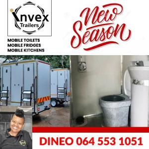 MOBILE TRAILERS,FREEZRES,KITCHENS,VIP TOILETS,FOOTFLUST TOILETS,COLD ROOMS FOR SALE