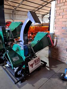 New WC46 woodlands PTO wood chippers available for sale at Mad Farmer SA